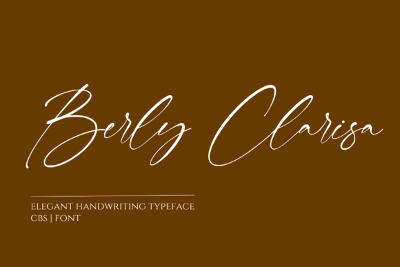 Berly Clarisa: A Modern Script Font for Elevated Web Design