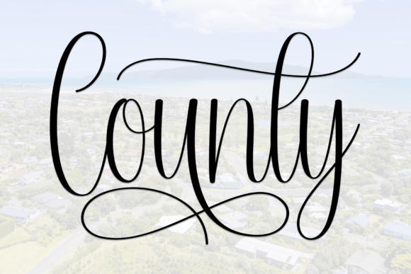County Font for Memorable Brand Communication