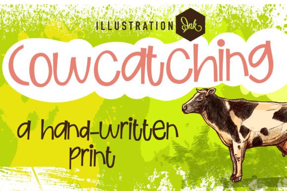 Cowcatching Font for Web Design