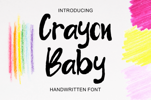 Crayon Baby: The Perfect Handwritten Font for Crafters and Sellers
