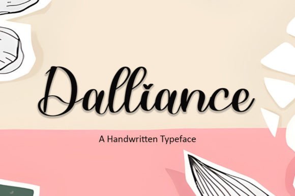 Dalliance Font for Business Branding