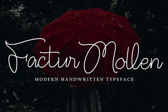 Factur Mollen: The Handwritten Typeface That Elevates Digital Branding