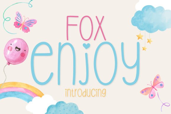 Fox Enjoy: The Playful Typeface That Brings Handmade Labels to Life
