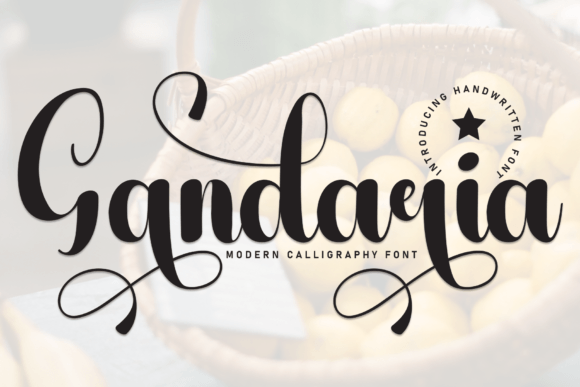 Gandaria: A Sweet Script Font for Handmade Creations