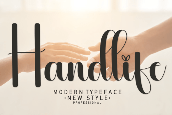 Handlife: A Timeless Handwritten Font for Editorial Design