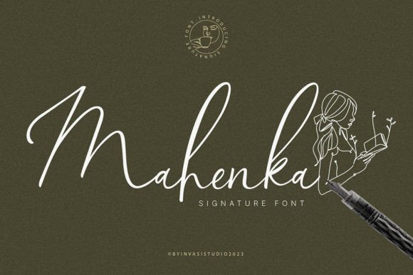 Mahenka: A Luxury Script Font for High-End Brand Identity