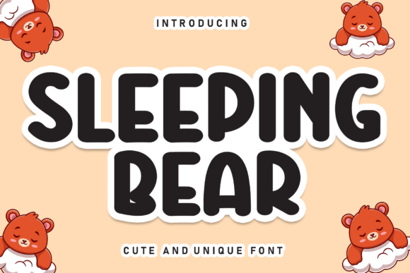 Sleeping Bear Font for Branding Projects