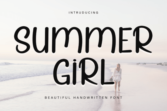 Summer Girl Font for Handmade Creations