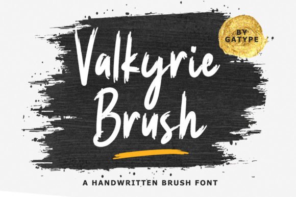 Valkyrie Brush: The Premium Script Font for Authentic Brand Identity