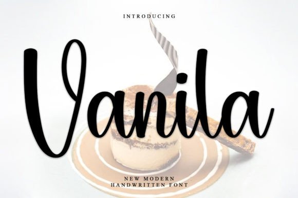 Vanila: A Timeless Handwritten Font for Professional Branding
